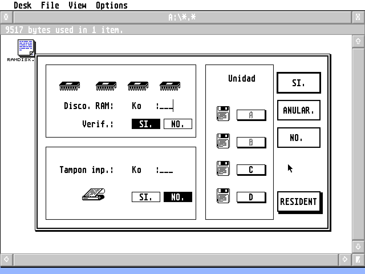 RAM Disk — screenshot 1